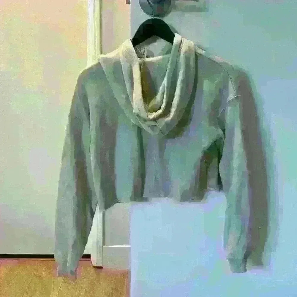 Bella + Canvas Life On Cream Crop Cropped Sweatshirt Hoodie - Picture 2 of 2
